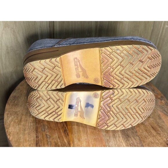 Dansko Twin Pro Love Shoes Womens 38 (US 7.5 -8) Professional Clogs Gray - Picture 6 of 6